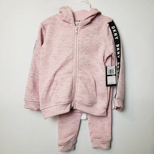 DKNY 3 Piece Hooded Sweat Suit Set